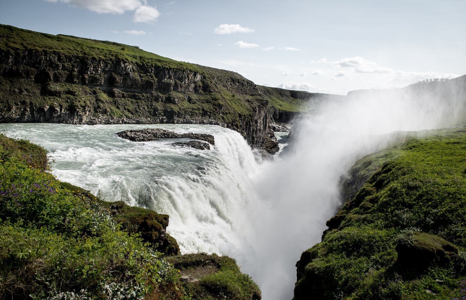 Chute d'eau de Gullfoss