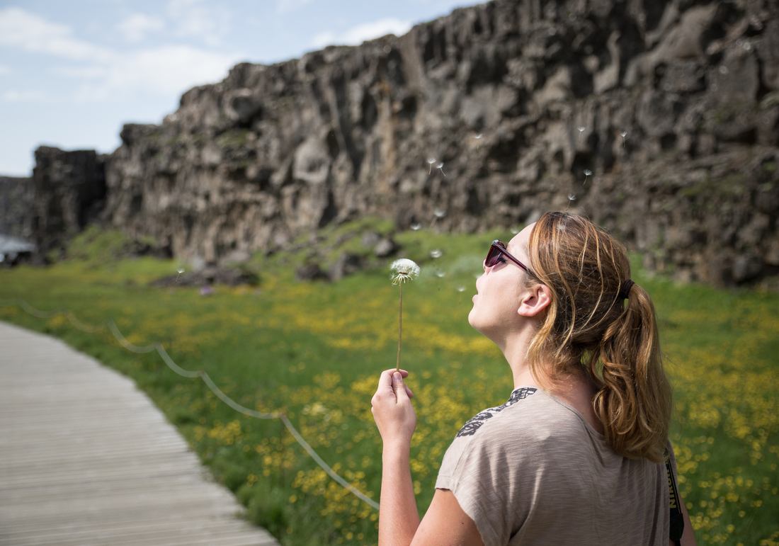 Sur la route de Öxarárfoss