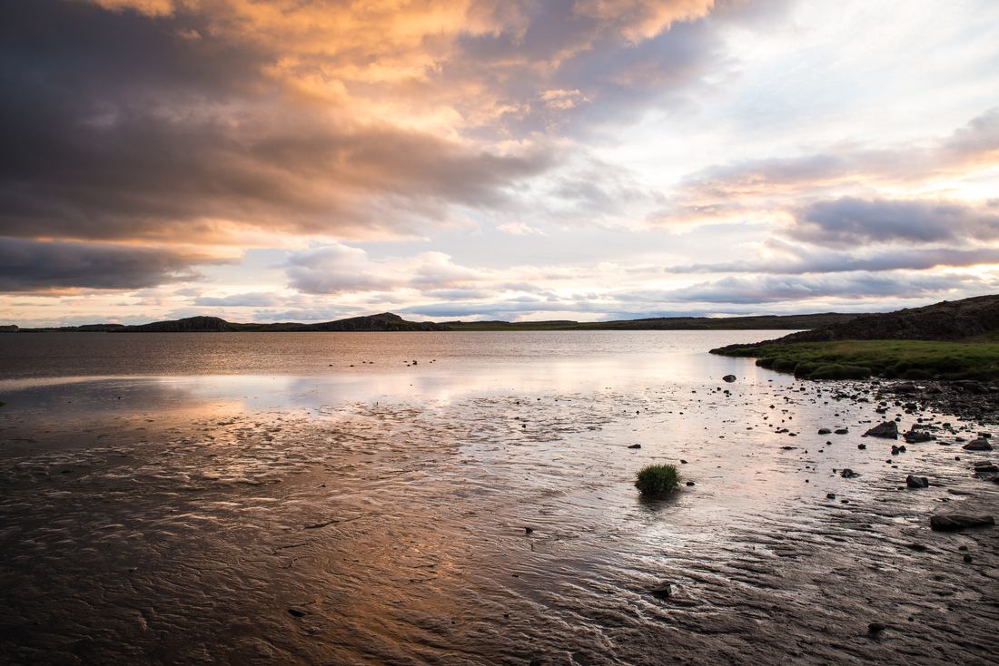 "Coucher de soleil" islandais
