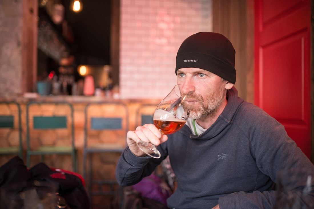 Petite pause après l'effort