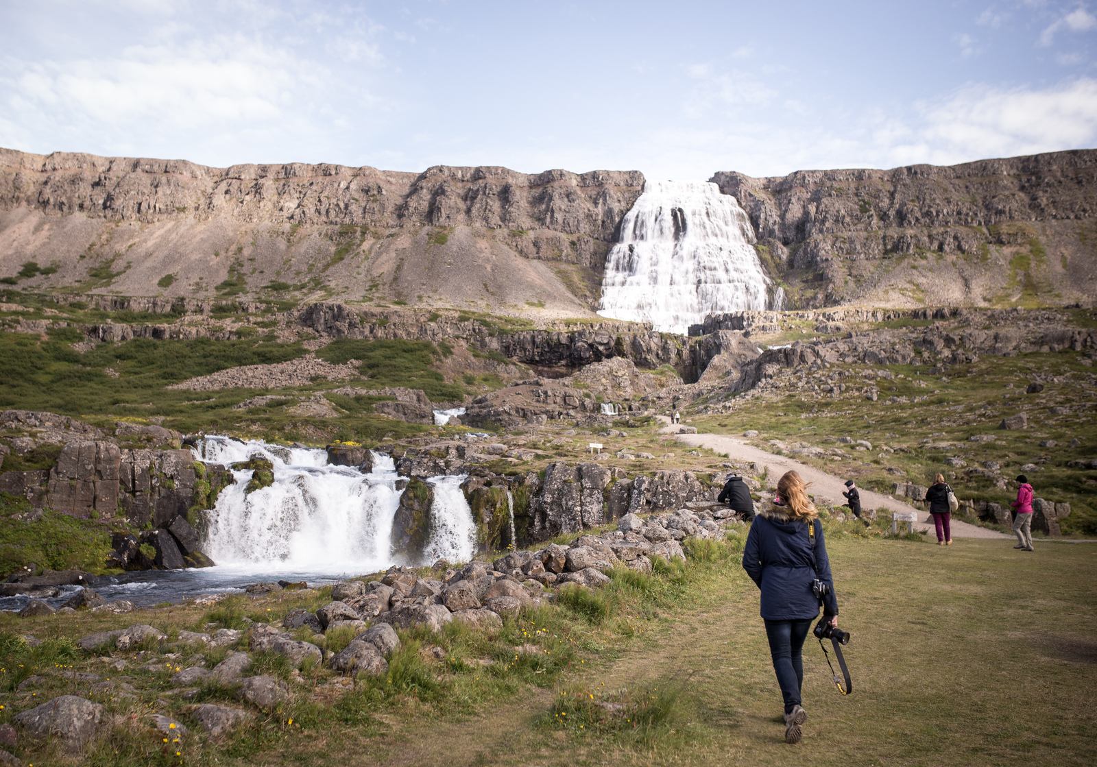 Manue en direction de Fjallfoss