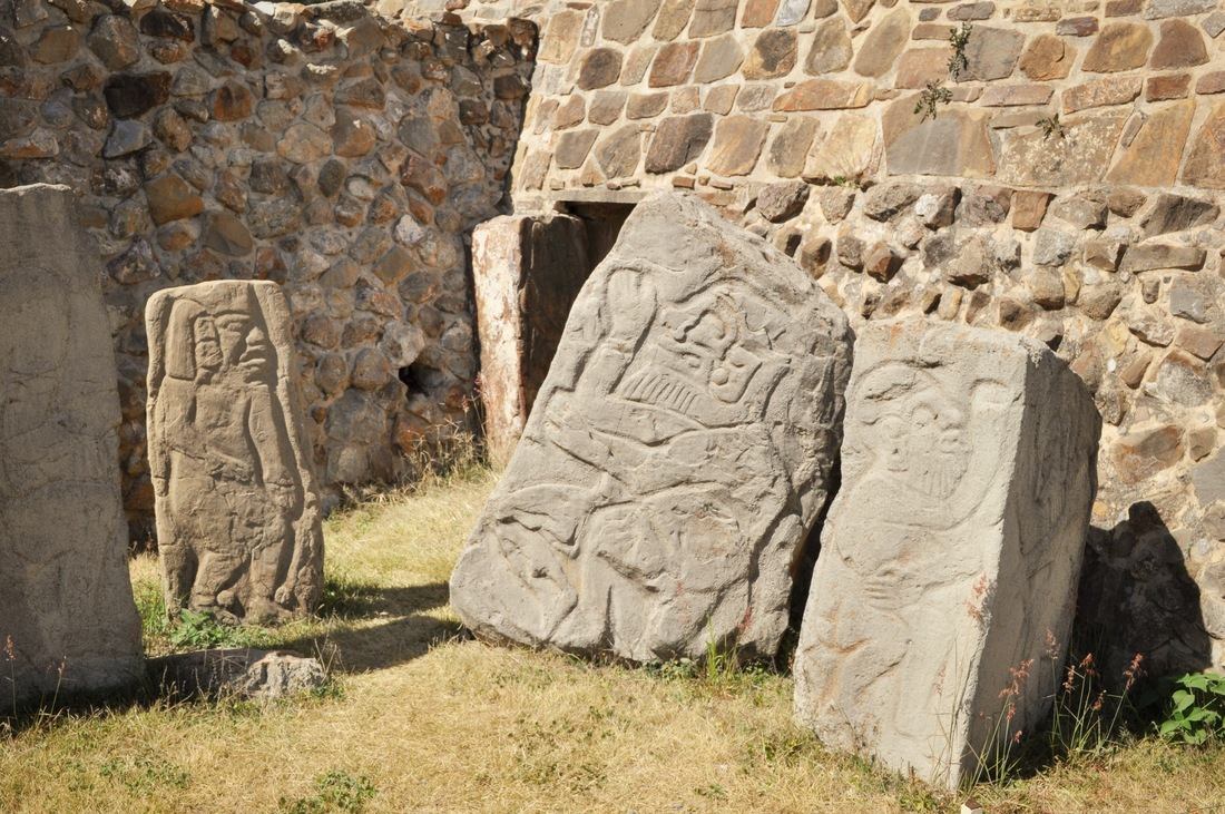 Pierres de Monte Alban, Oaxaca