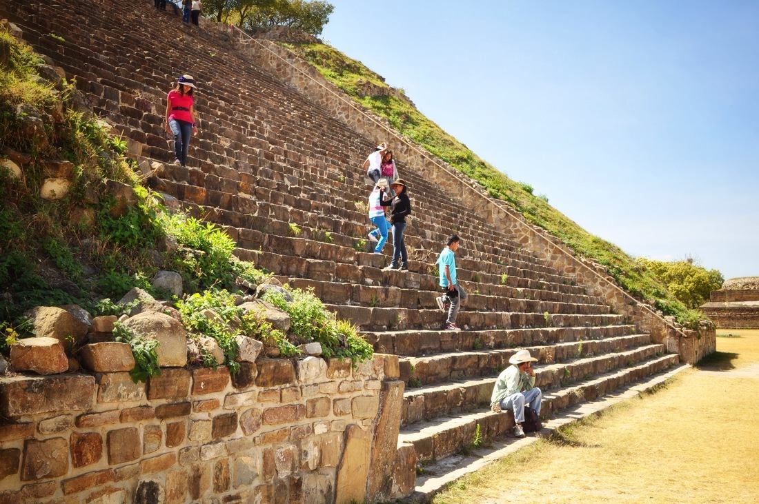 Monte Alban plateforme sud, Oaxaca