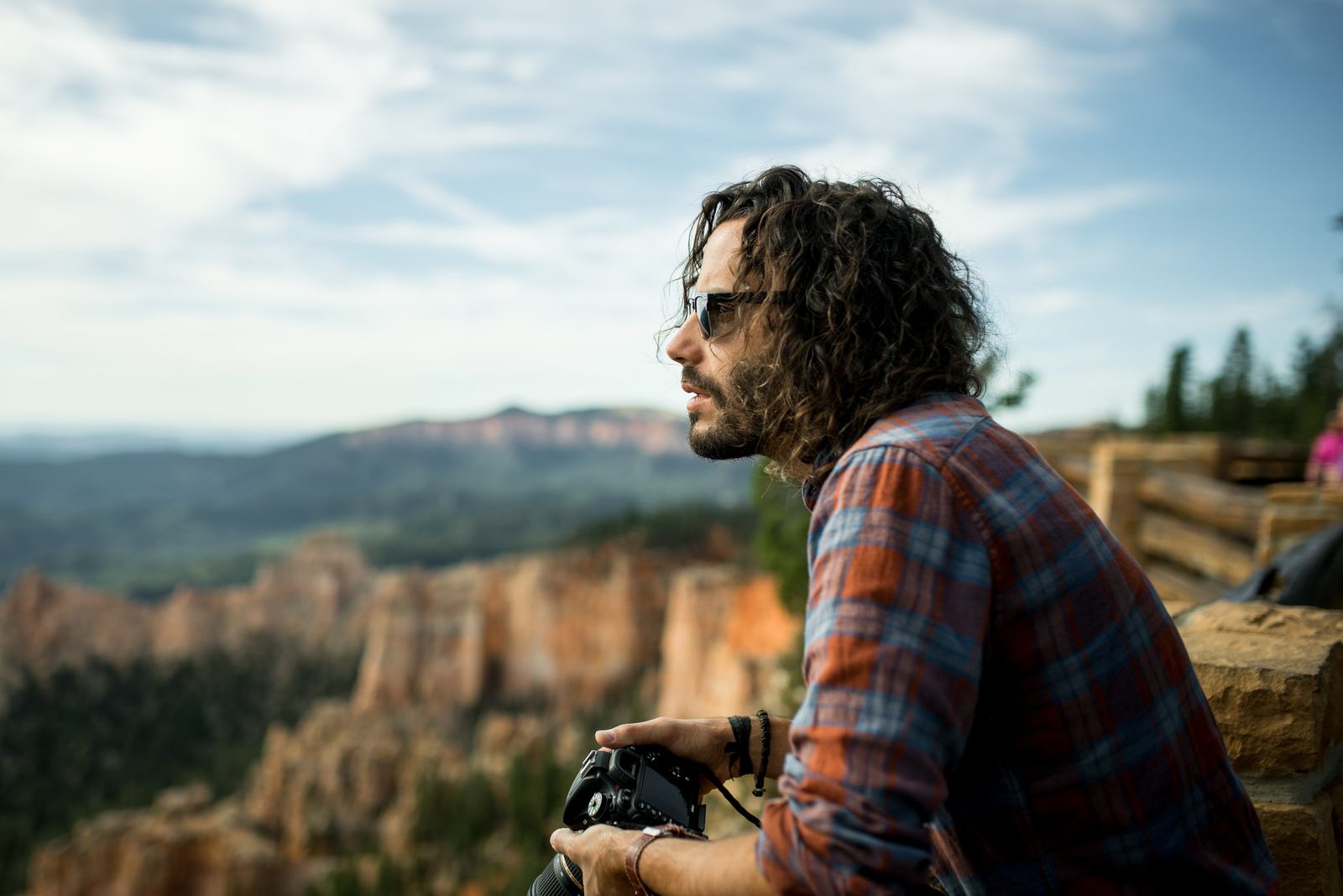 Seb dans Bryce Canyon