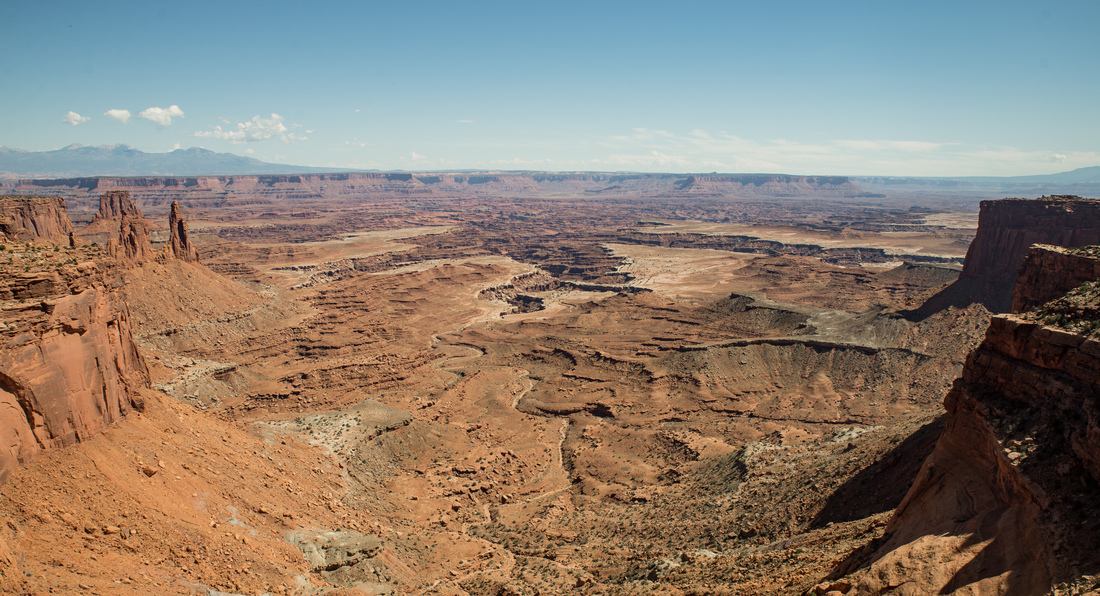 Vue depuis Mesa Arch Trail 