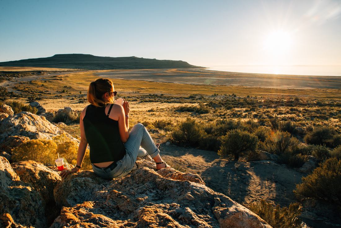 Coucher de soleil aux USA