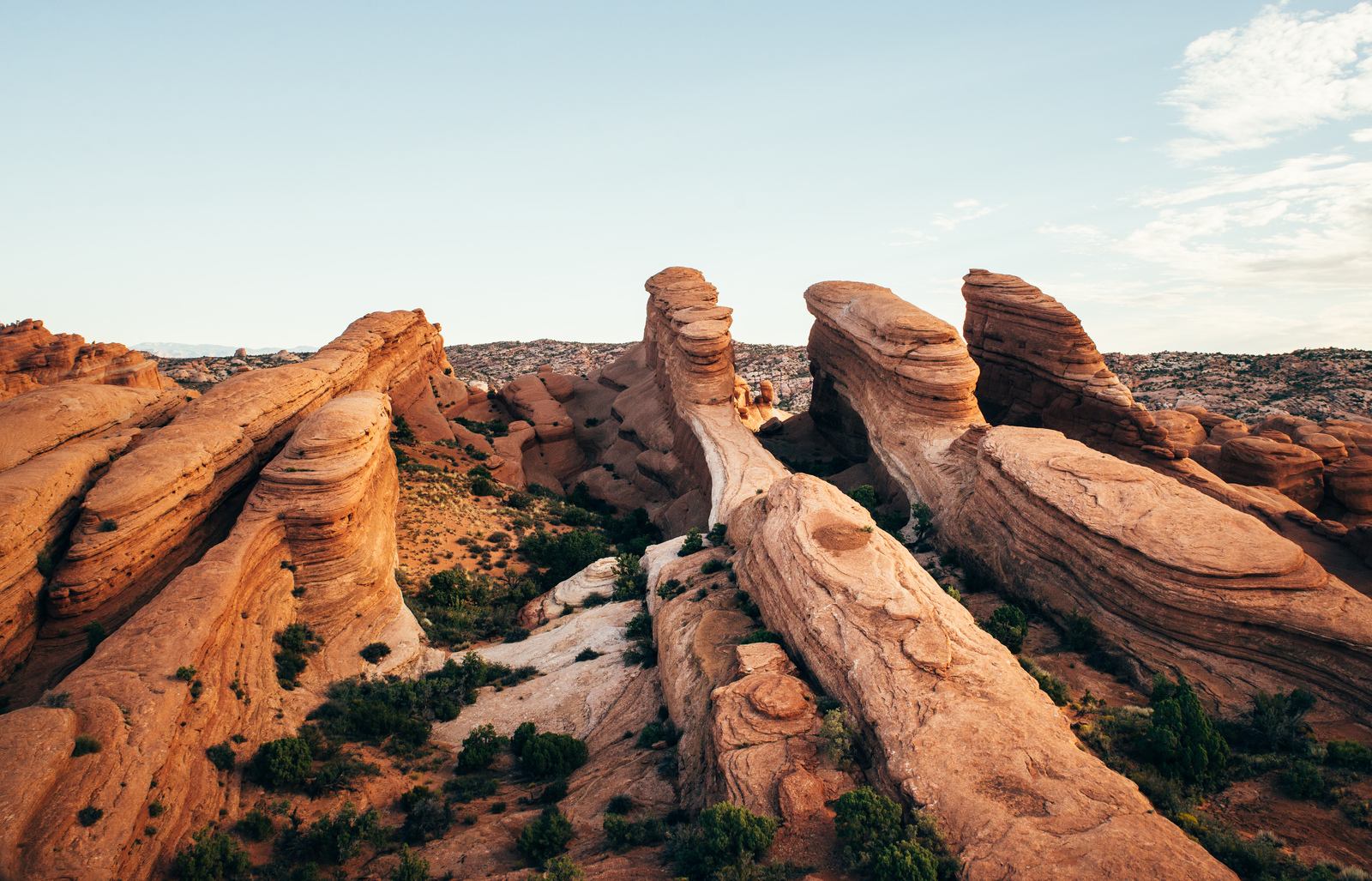 Arches depuis le ciel Arches depuis le ciel