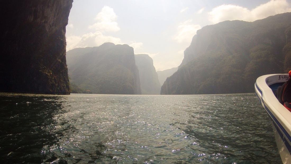 Au fond du Cañon del Sumidero