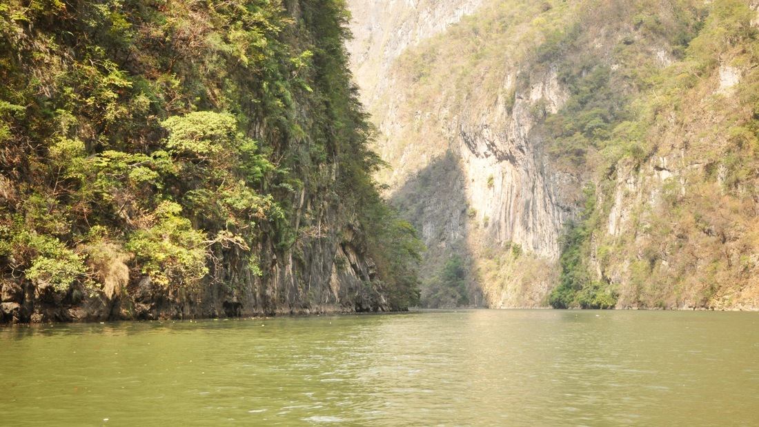 Dans le Cañon del Sumidero