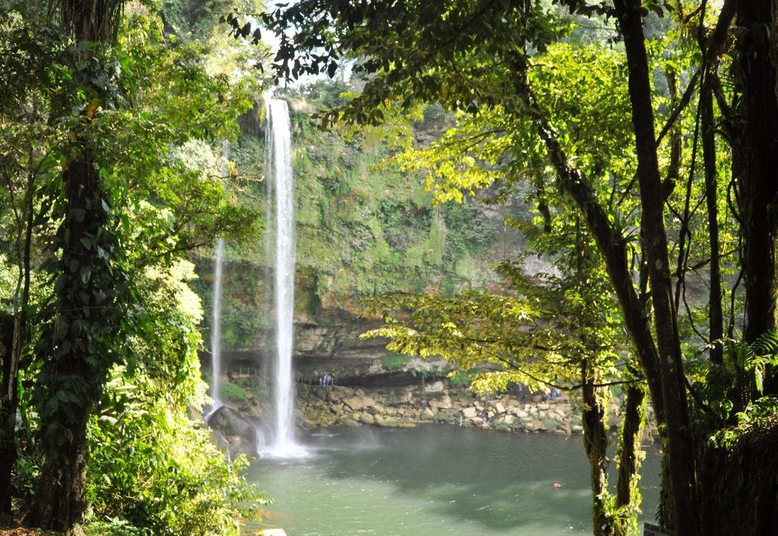 Cascades de Misol Ha au Chiapas