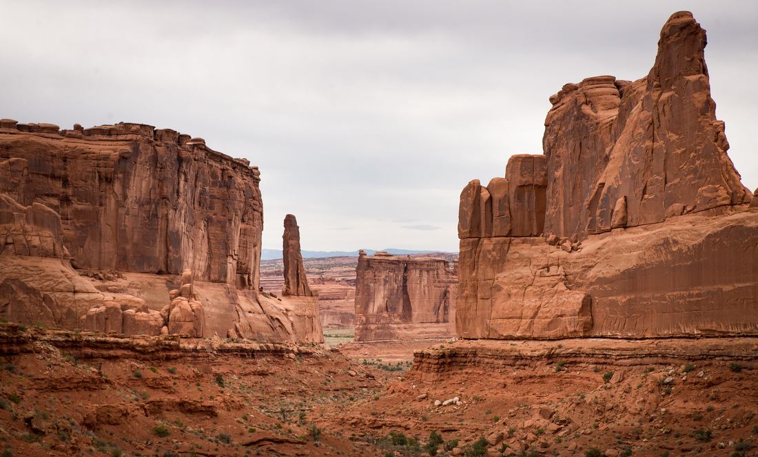 Park Avenue viewpoint, Arch National Park