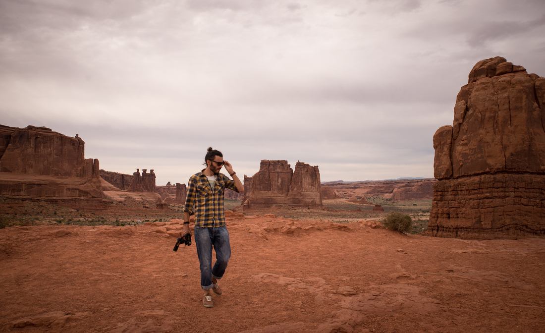 Décor typique de western dans l'Utah