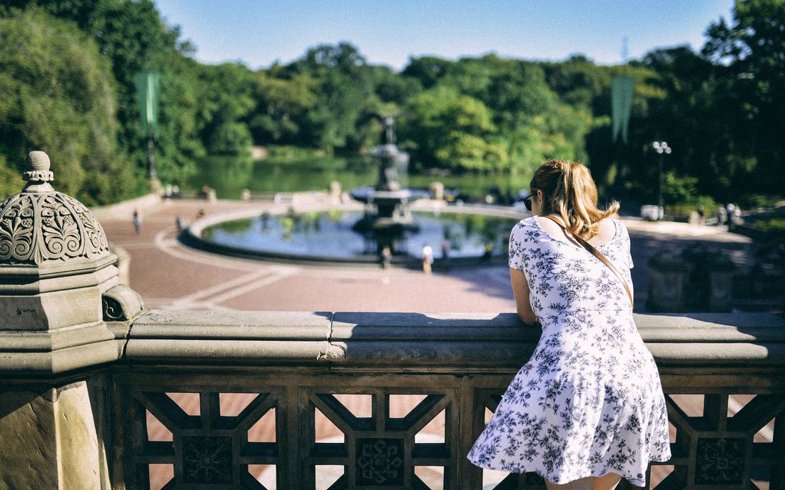 Manue à Bethesda Arcade, Central Park