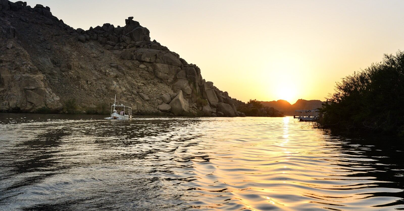 Coucher de soleil sur Philae Coucher de soleil sur Philae