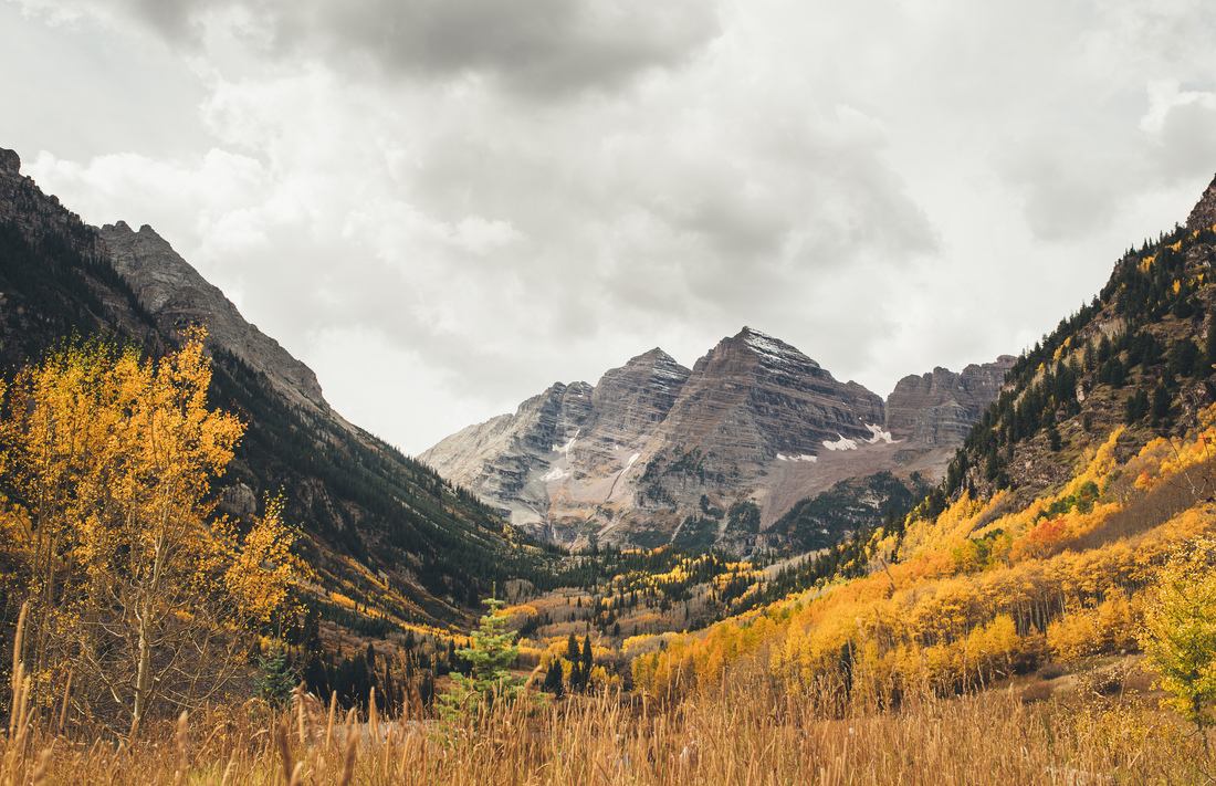 Les Maroon Bells en automne 
