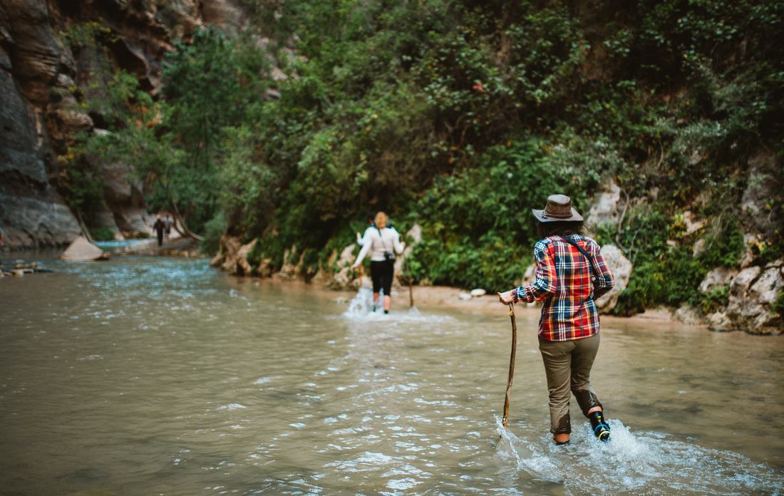 Lea les pieds dans l'eau