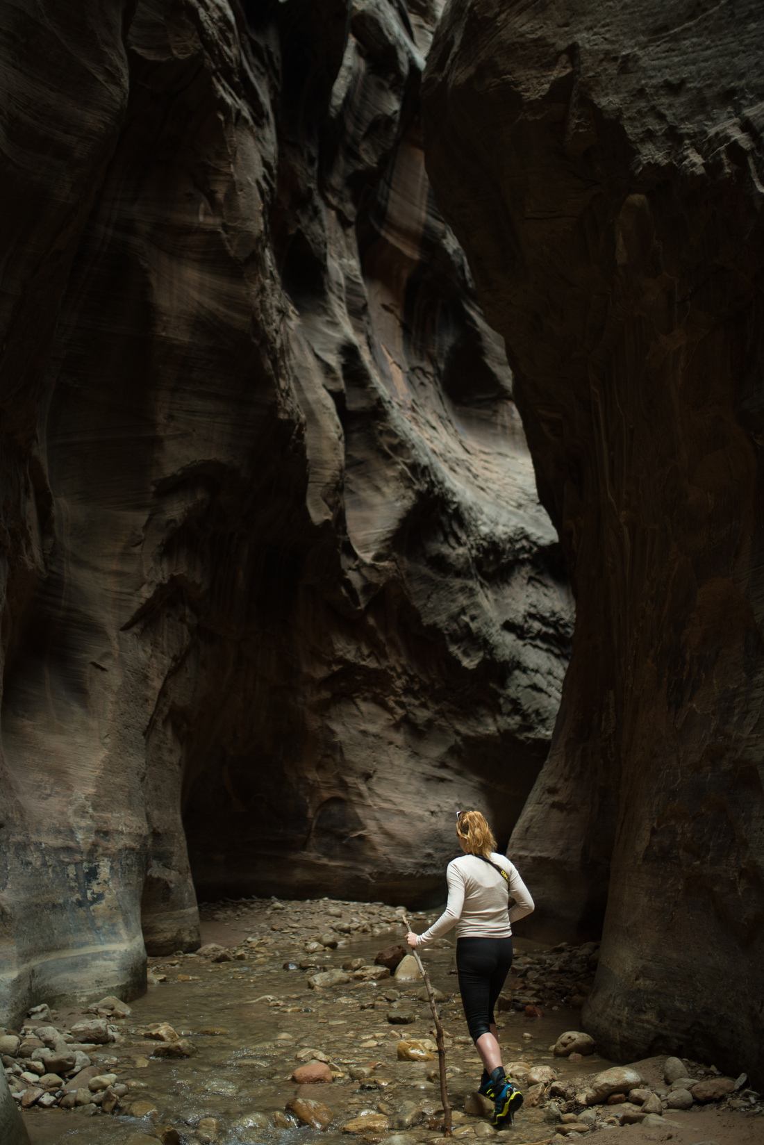 Petit chemin au coeur des Narrows