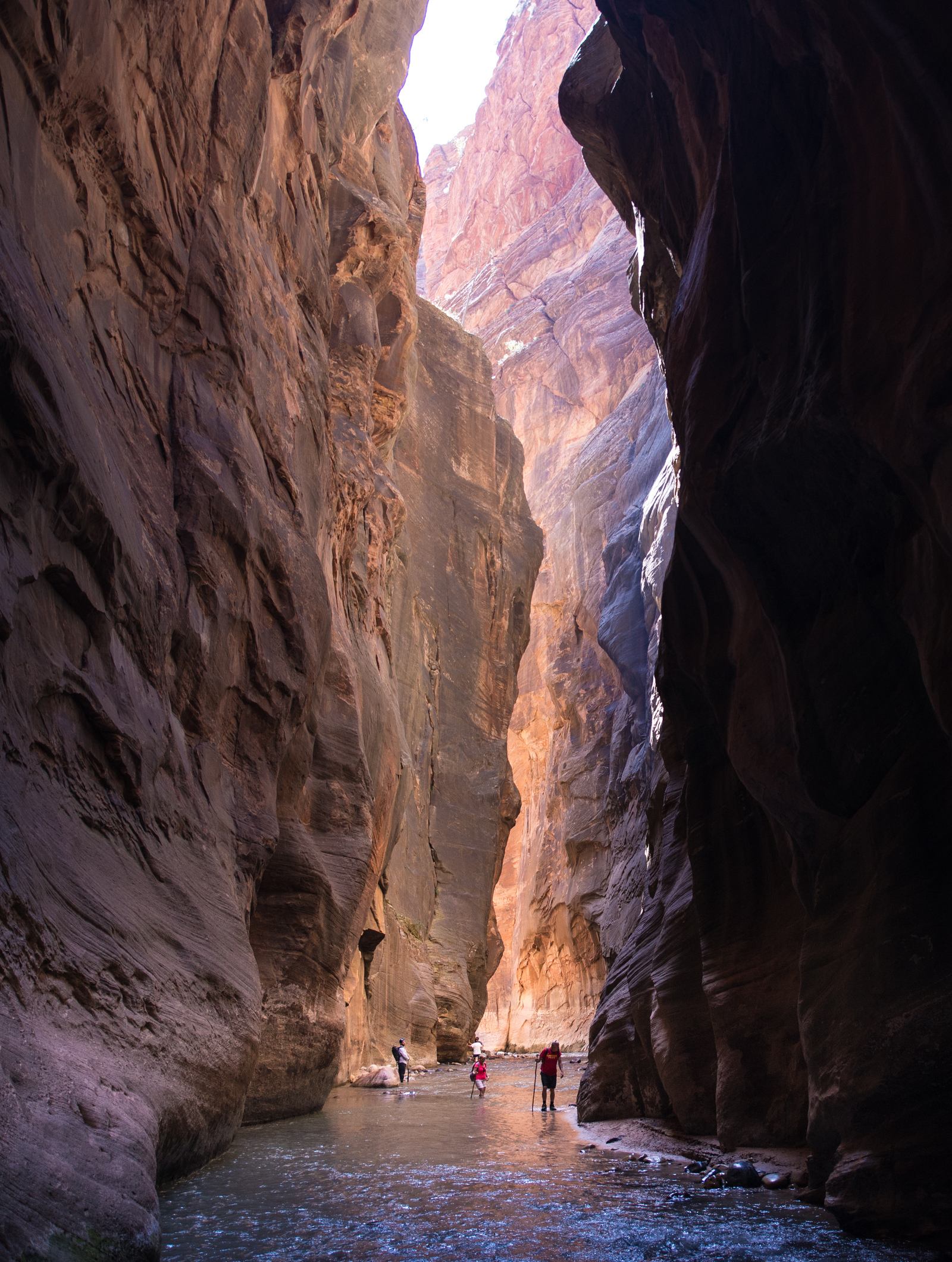 La rivière et les narrows
