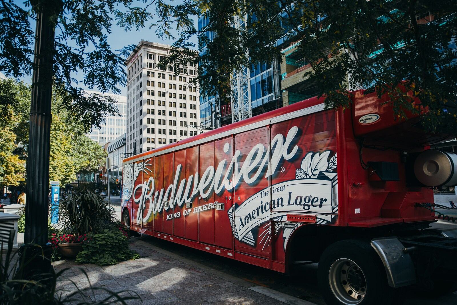 Camion de Budweiser