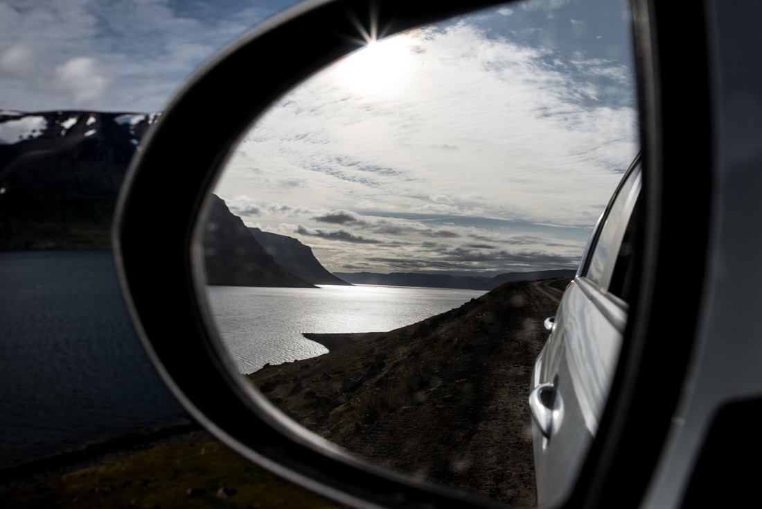 Paysage dans le rétro 