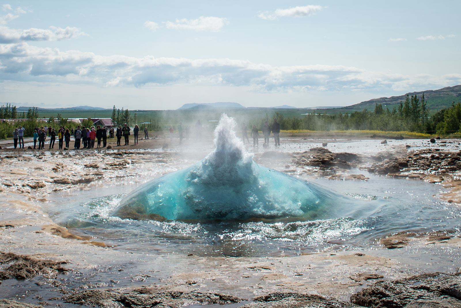 Eruption de Geysir