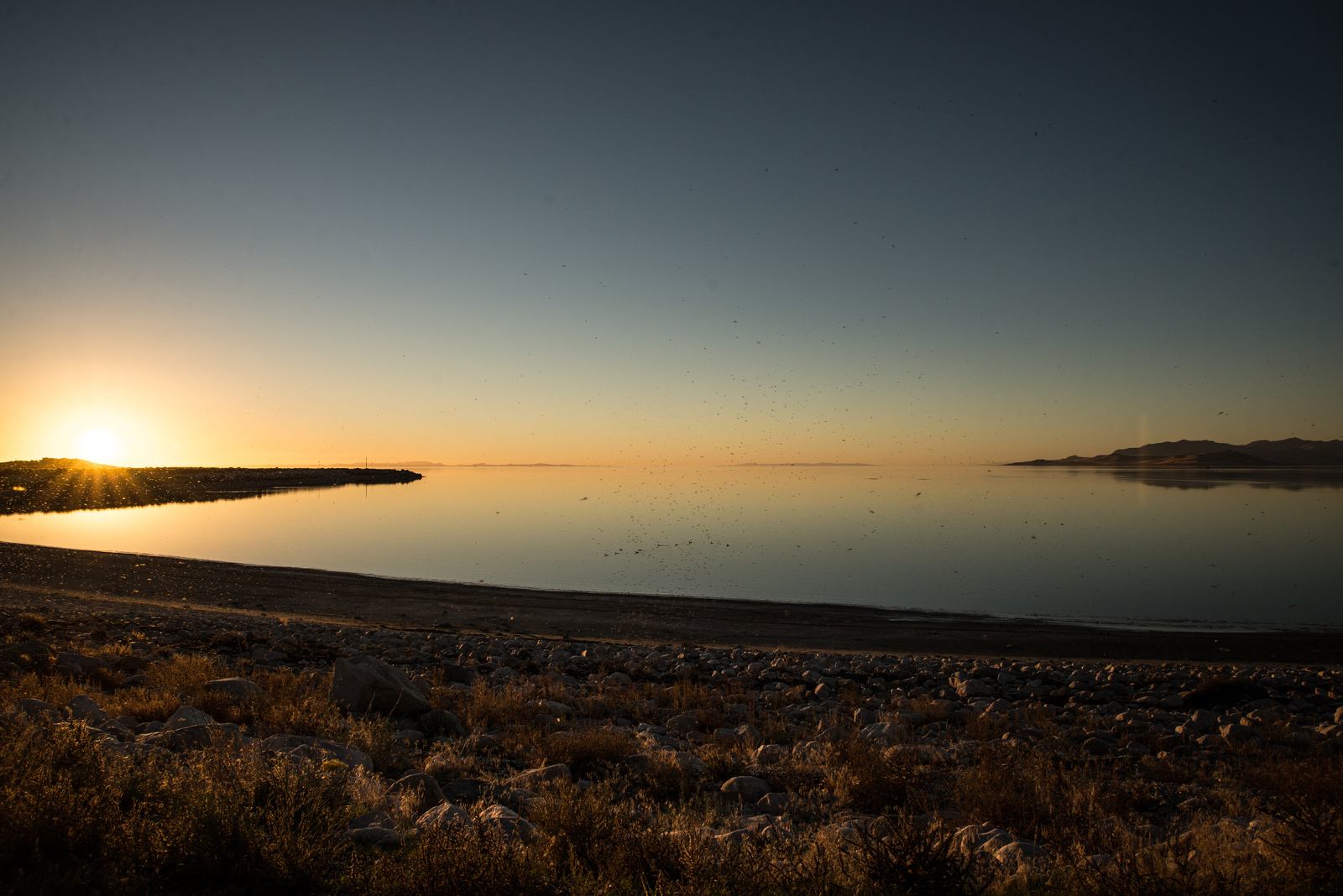 Coucher de soleil sur Antelope