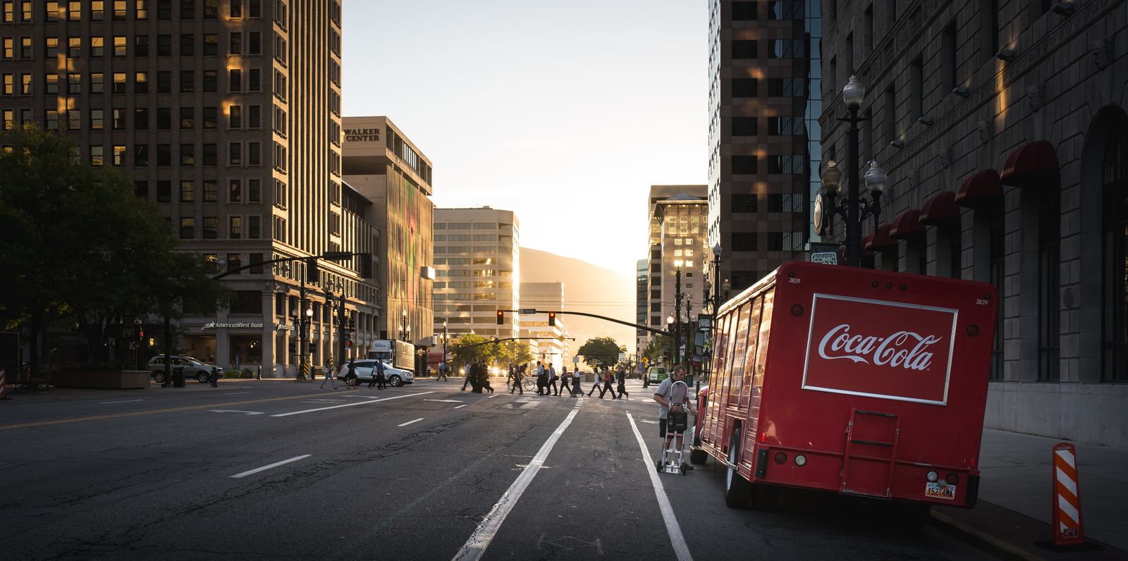 Dans les rues de Salt Lake Dans les rues de Salt Lake