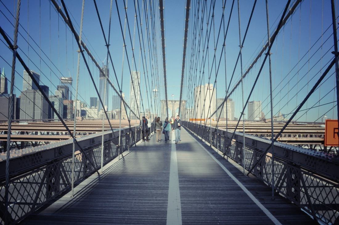 Skyline depuis le Pont de Brooklyn