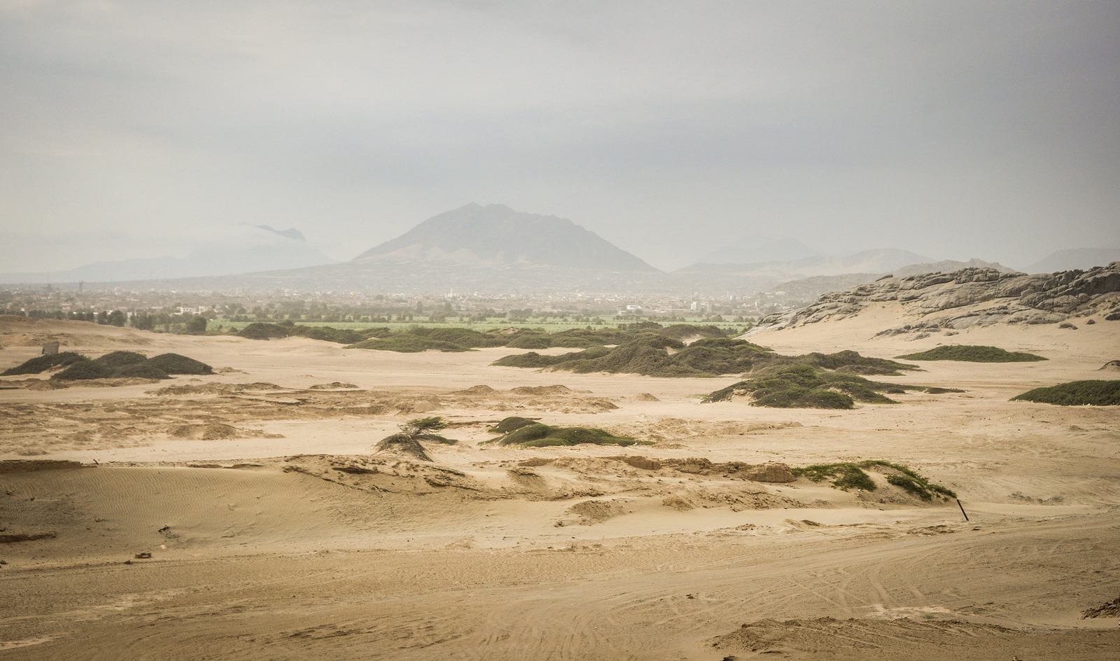 Paysages de Huaca del Sol