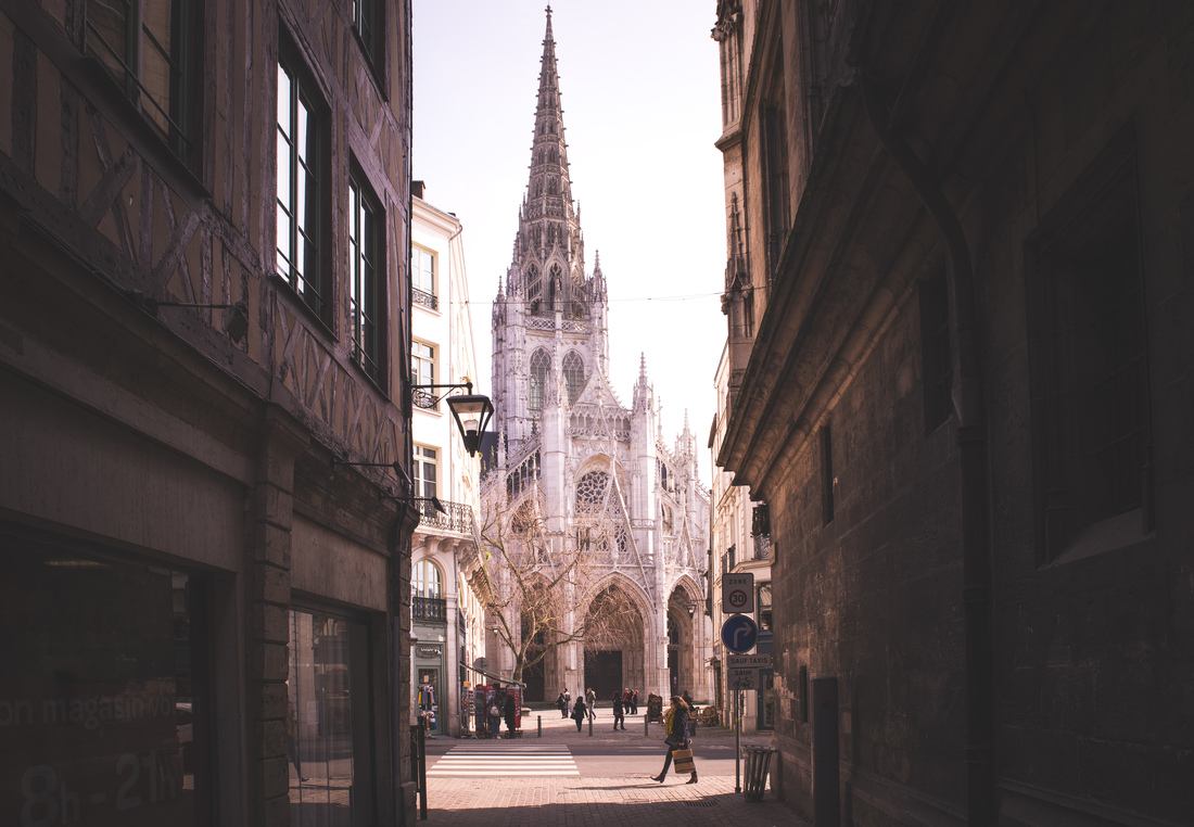 L'église Saint Maclou, dans le vieux Rouen