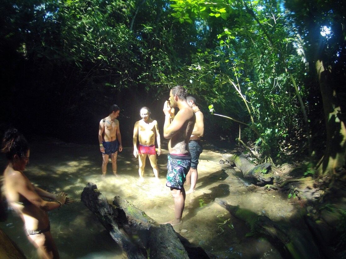 Boue sur le corps, jungle du Chiapas