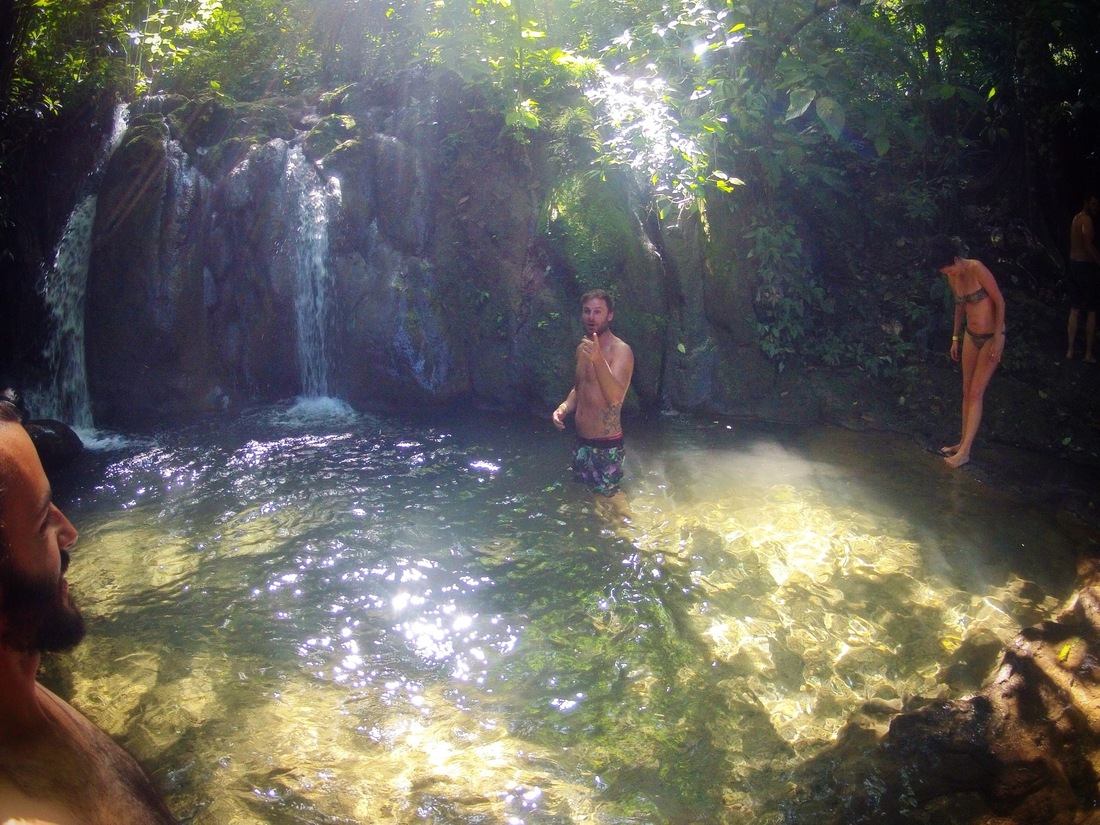 Cascade à Palenque, Chiapas