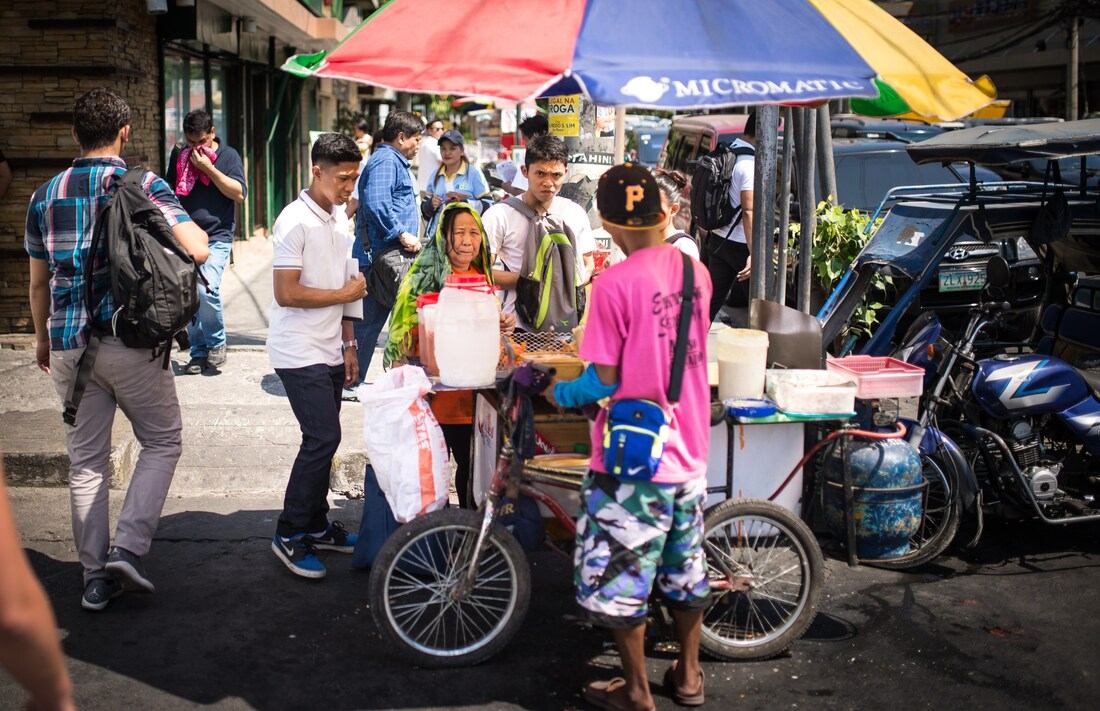 Dans les rues de Manille