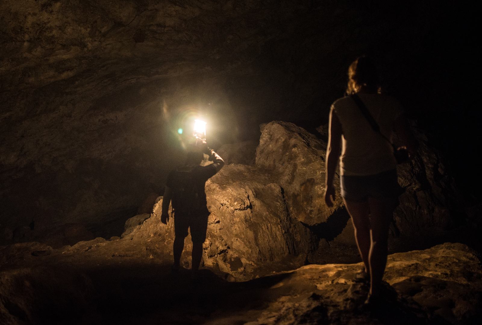 Dans le coeur de la grotte de Sumaging