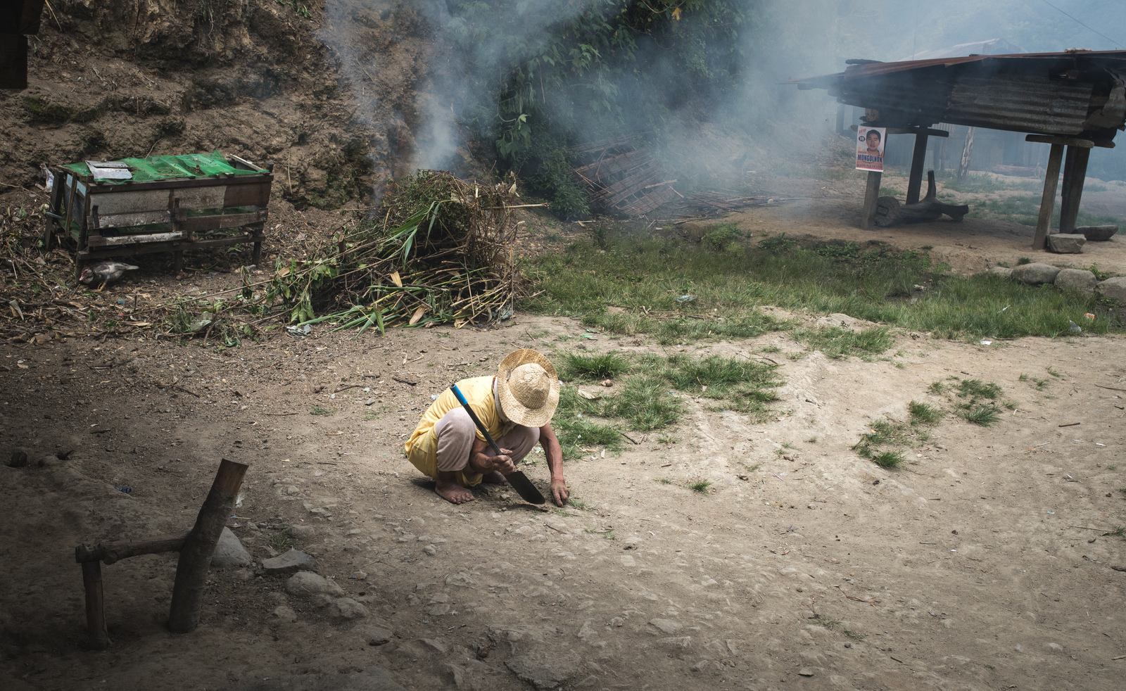 Dans un village entre les rizières Dans un village entre les rizières