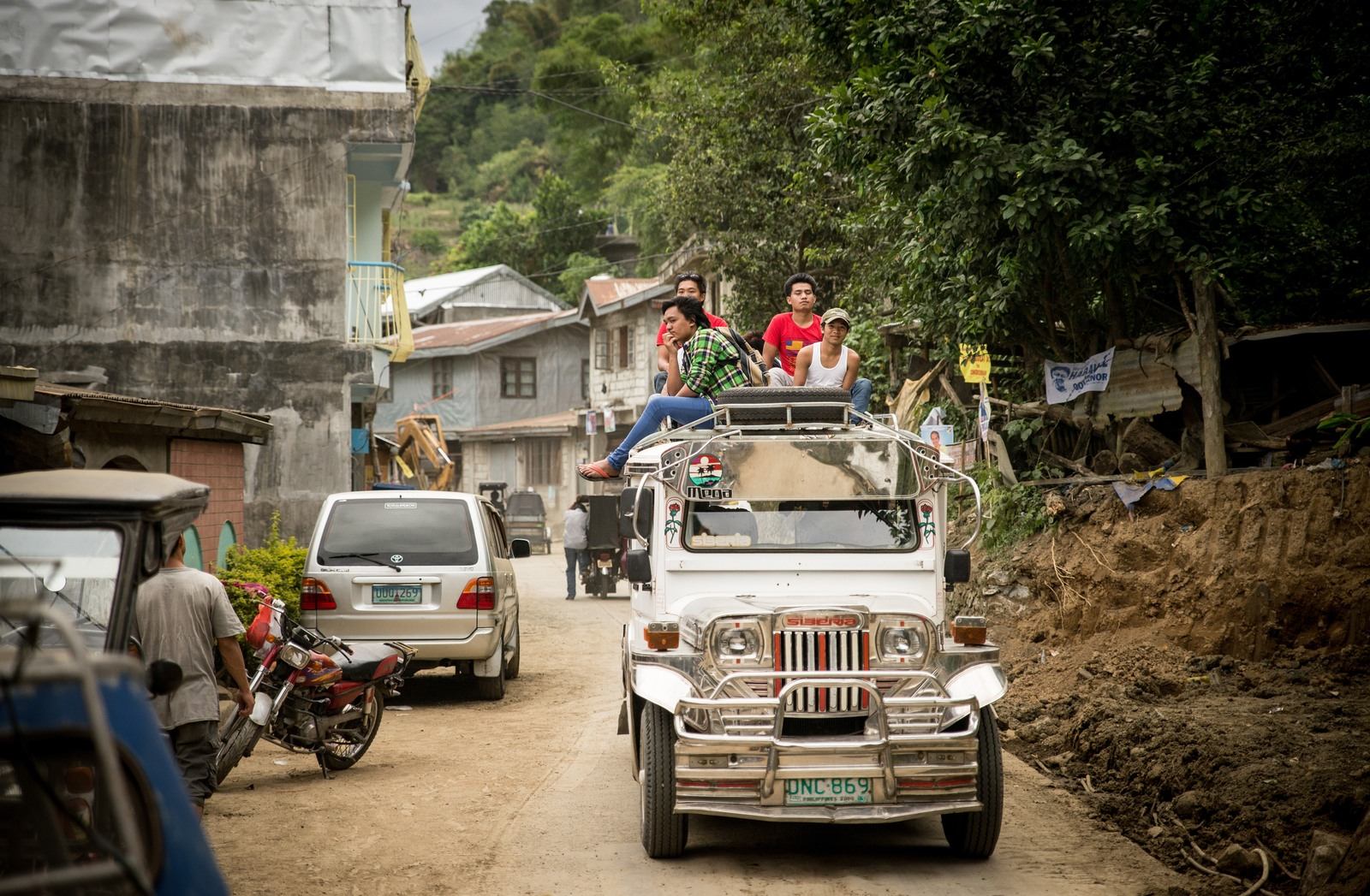 Circulation près de Banaue Circulation près de Banaue