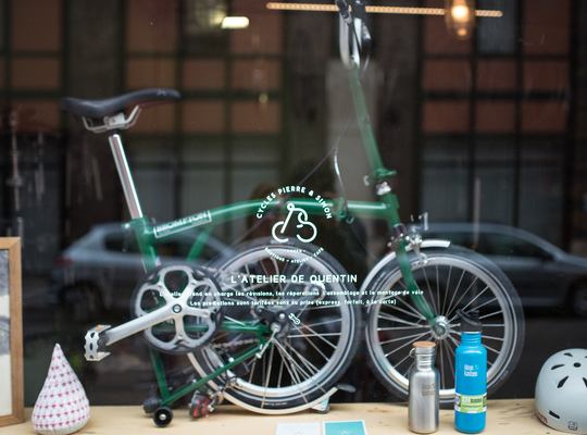 L'atelier de Quentin à coté de Guidoline