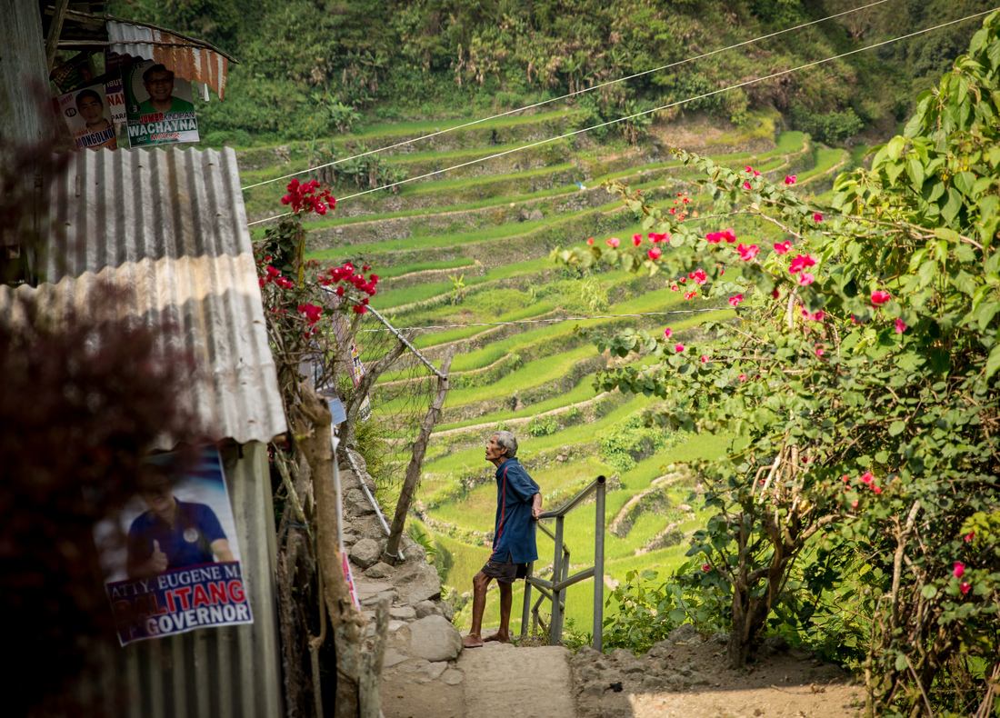 Vieil homme à Batad