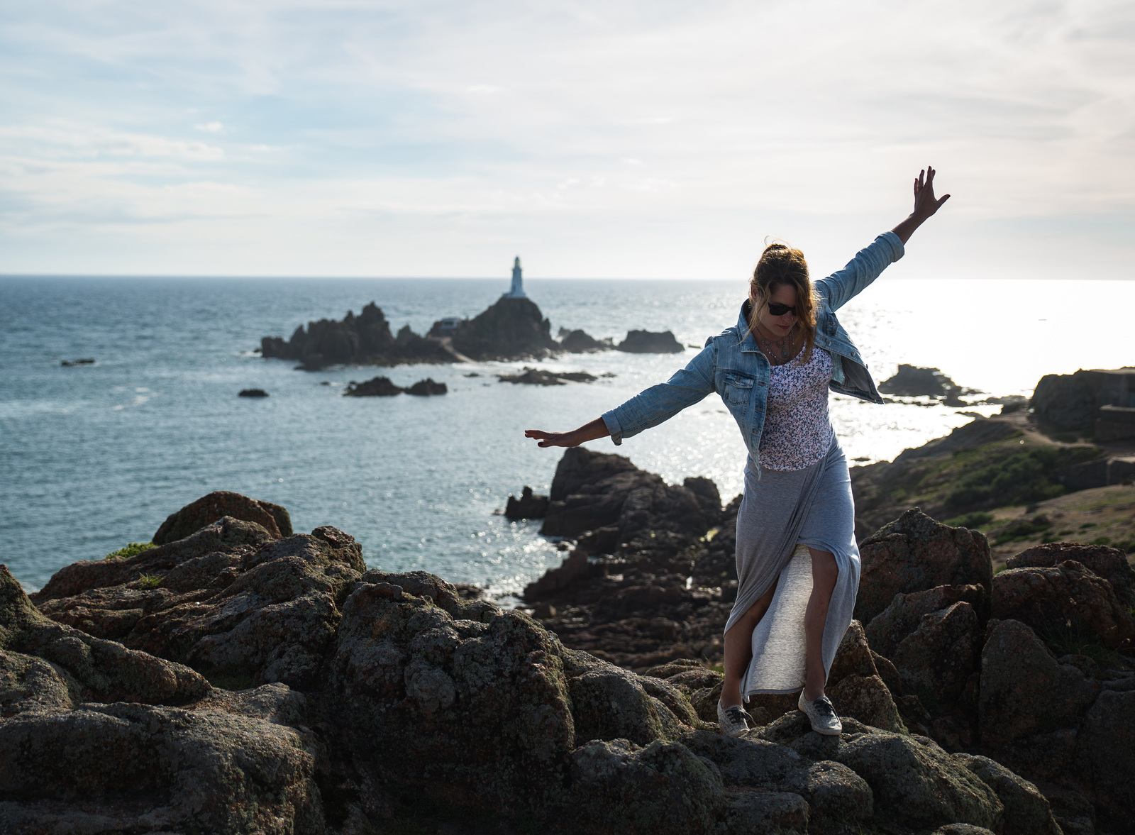 S'amuser sur les rochers