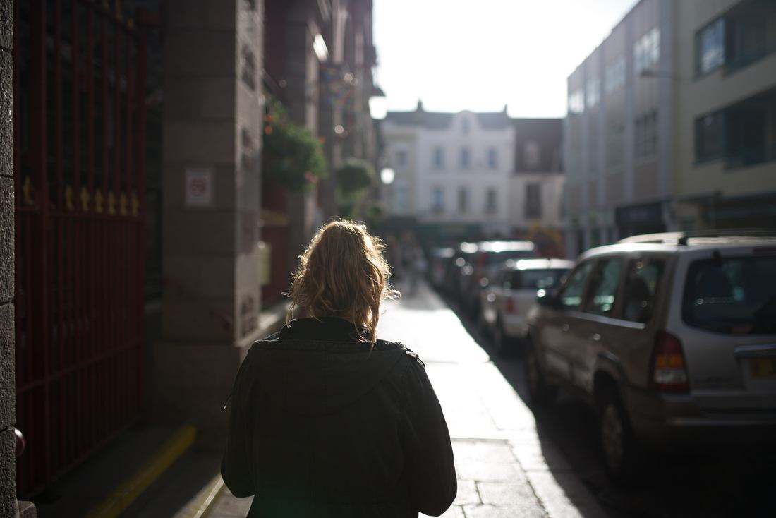 Dans les rues de Saint Helier 