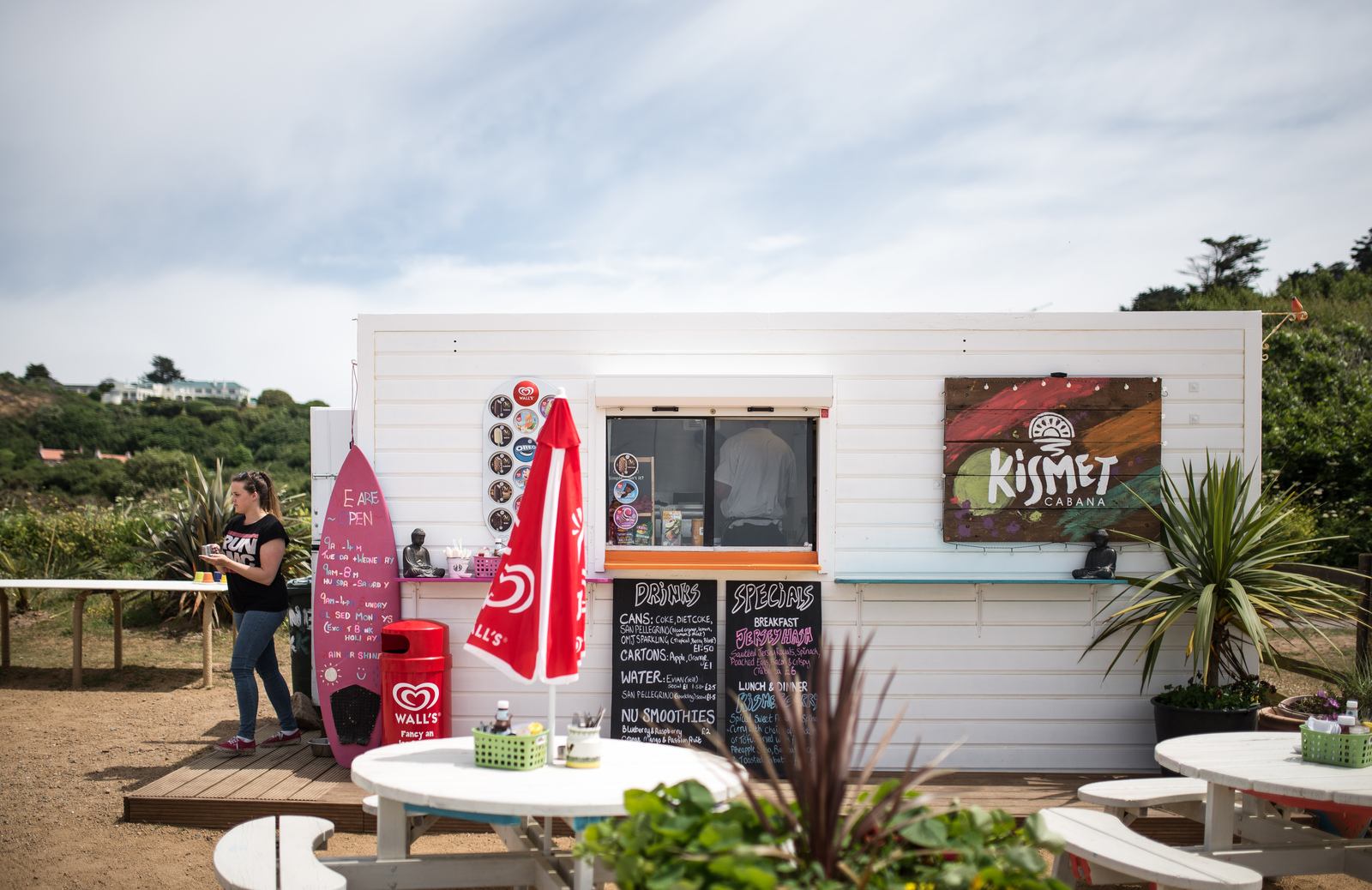 Le restaurant Kismet Cabana de Jersey Le restaurant Kismet Cabana de Jersey