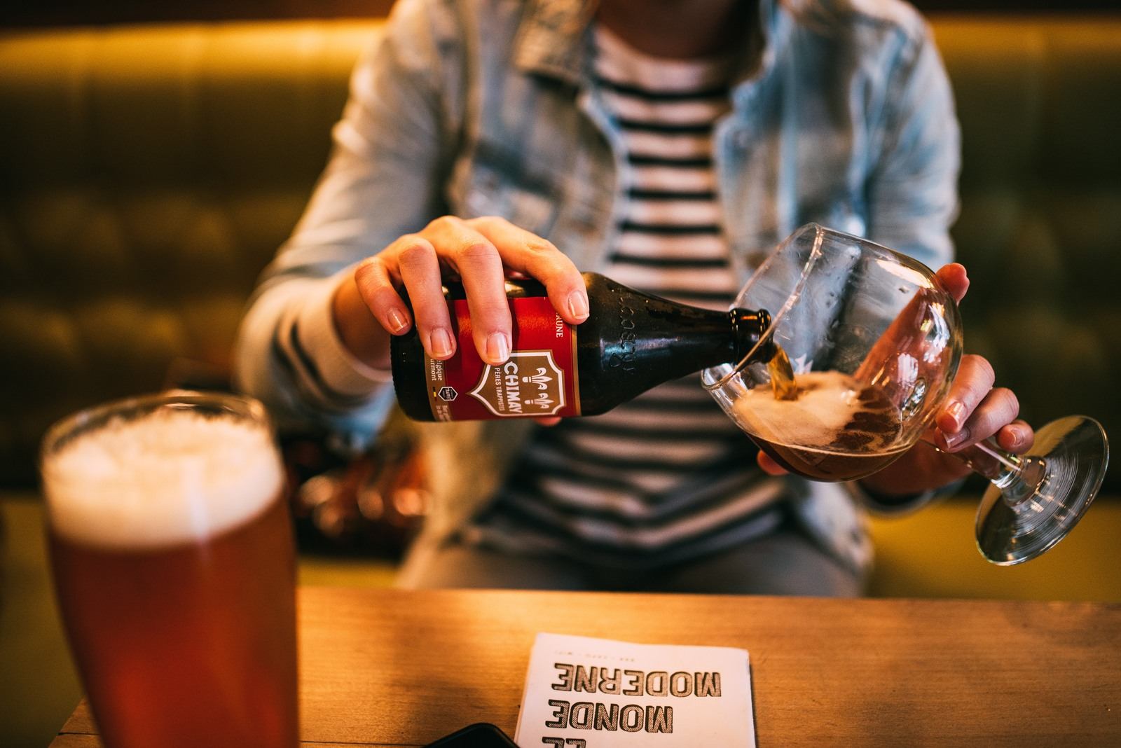 Première bière du week end 