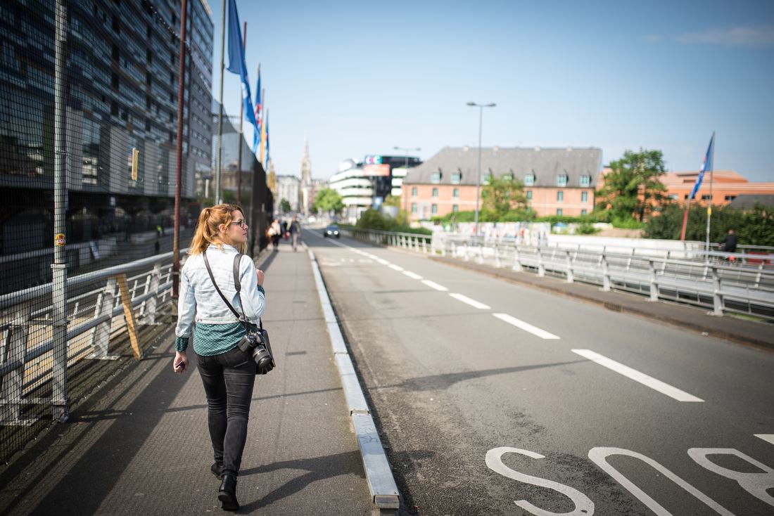 En direction du vieux Lille