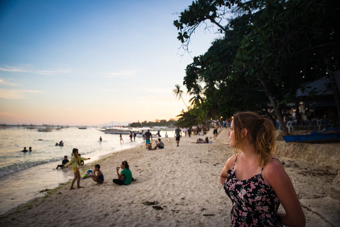 Manue à Alona Beach