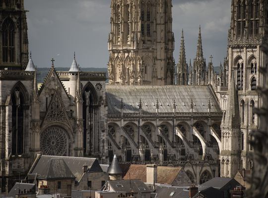 Voyager dans le temps en visitant la vieille ville de Rouen