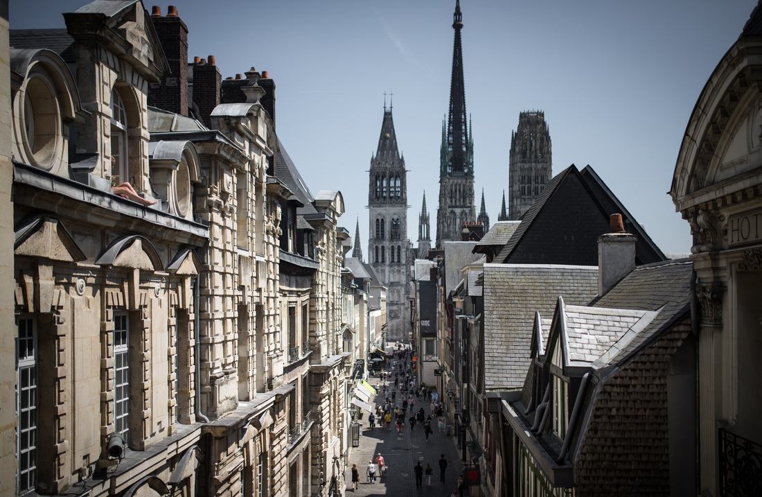 La rue du Gros Horloge