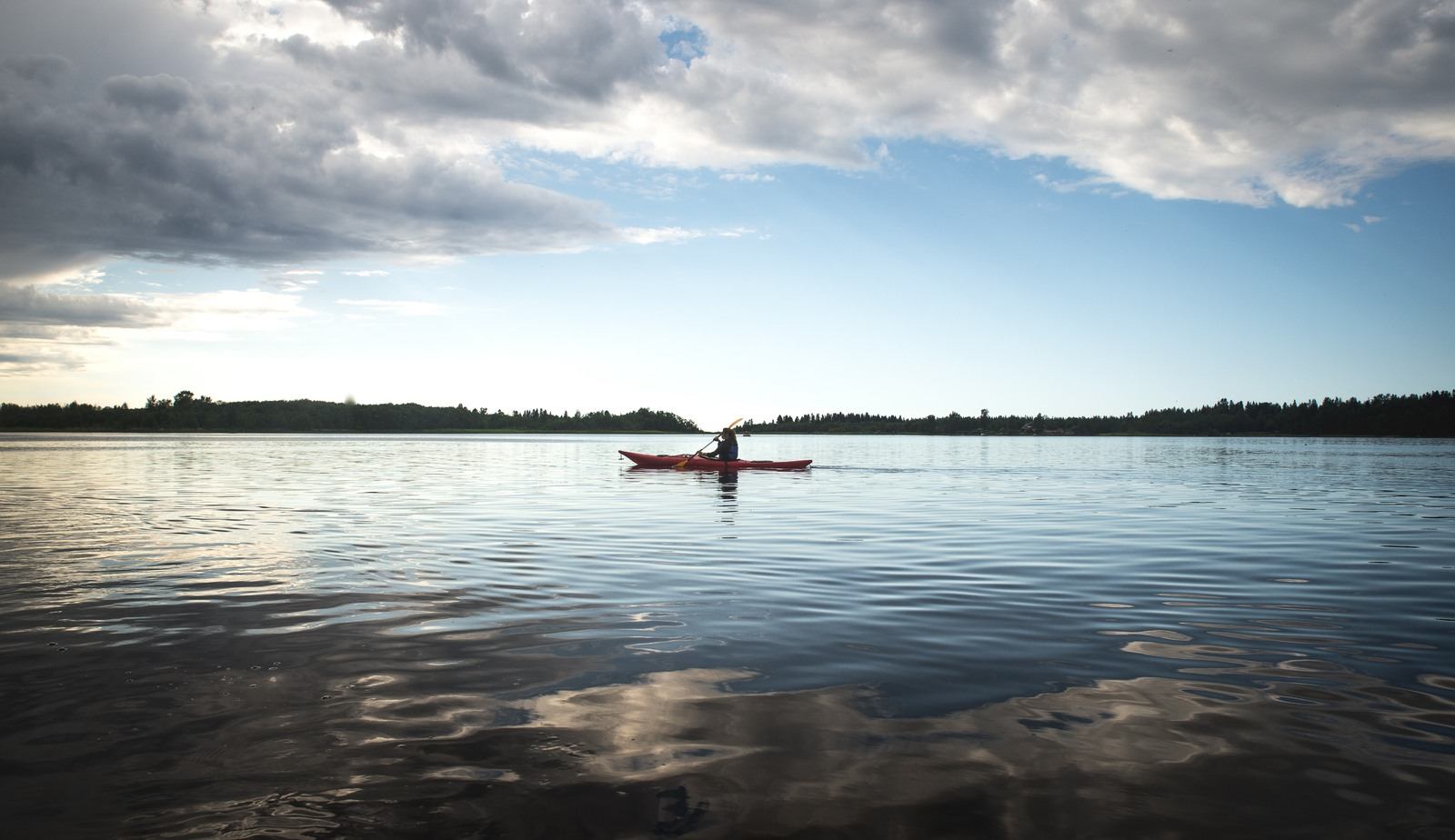 Rejoindre Iso-Kraaseli en kayak Rejoindre Iso-Kraaseli en kayak