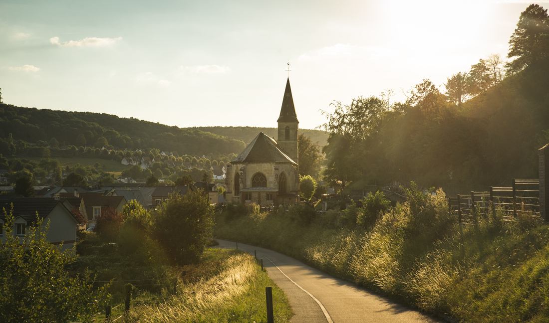 Village typique normand 
