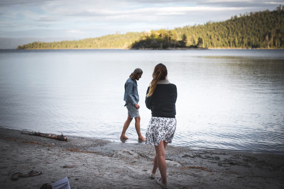 Au bord du Lac Tahoe