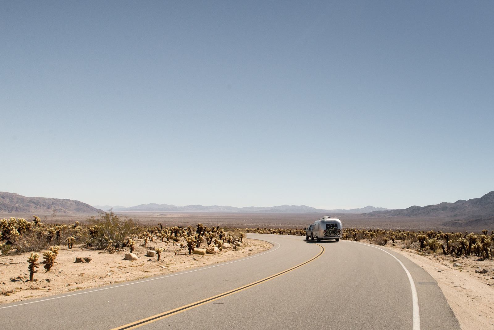 Les routes désertiques de Joshua Tree
